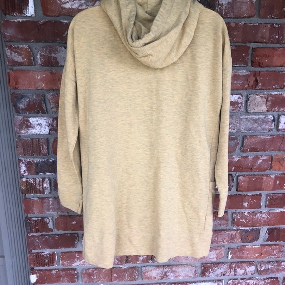 Soft Surroundings yellow long sleeve hoodie size S - Picture 4 of 11